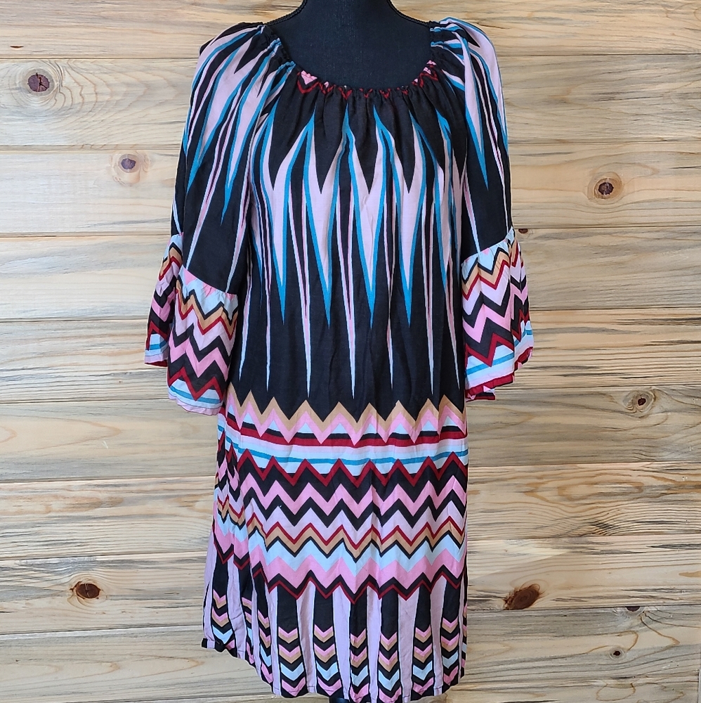 Nicole's Closet Multicolored Ladies Dress,  NWT,  Medium